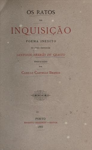 Os ratos da Inquisição