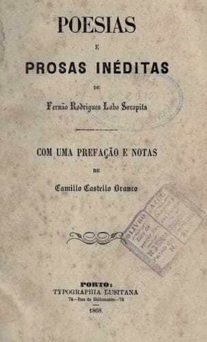 Poesias e prosas inéditas