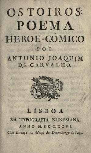 Os toiros: poema heroe-cómico