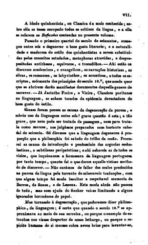 Reflexões sobre a lingua portugueza