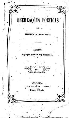 Recreações poeticas