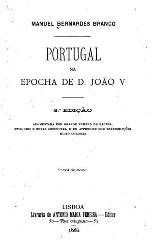 Portugal na epocha de d. João V