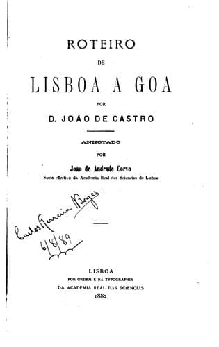 Roteiro de Lisboa a Goa