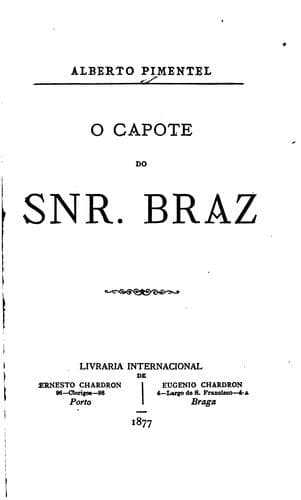 O capote do snr. Praz