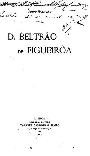 D. Beltrão de Figueirôa: comédia ingénua, ao gosto do século XVII