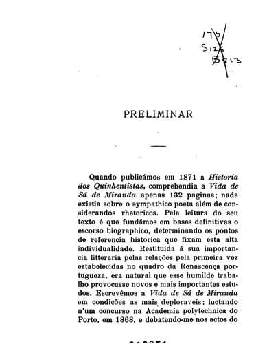 Sá de Miranda e a eschola italiana