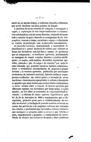 Noticia sobre a agricultura do Brazil