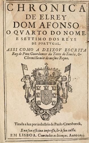 Chronica de el rey Dom Afonso o qvarto do nome: e settimo dos reys de Portvgal.