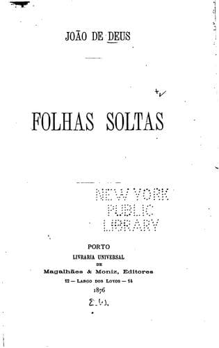 Folhas soltas.