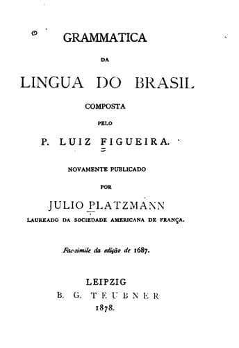 Grammatica da lingua do Brasil