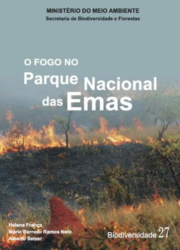 O fogo no Parque Nacional das Emas
