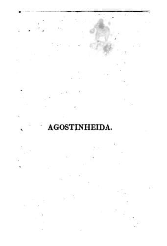 Agostinheida: poema heroi-cómico, em 9 cantos ...