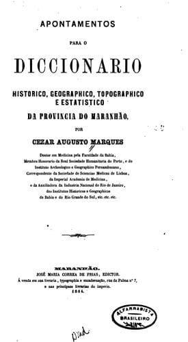 Apontamentos para o diccionario historico, geographico, topographico e estatistico da provincia ...