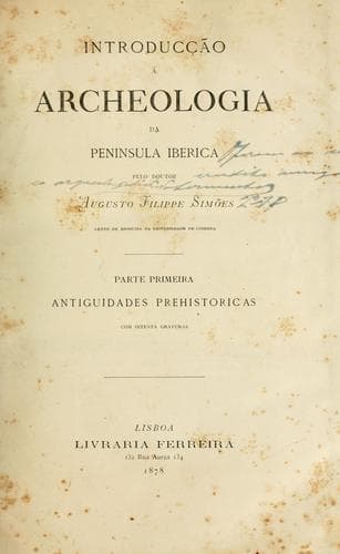 Introducção á archeologia da Península Ibérica