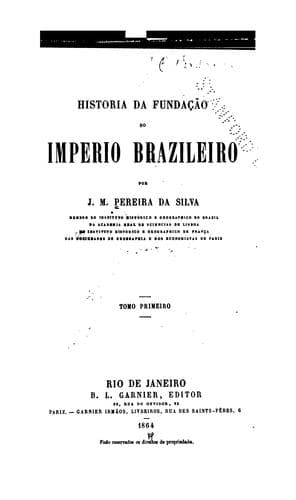 Historia da fundação do imperio brazileiro