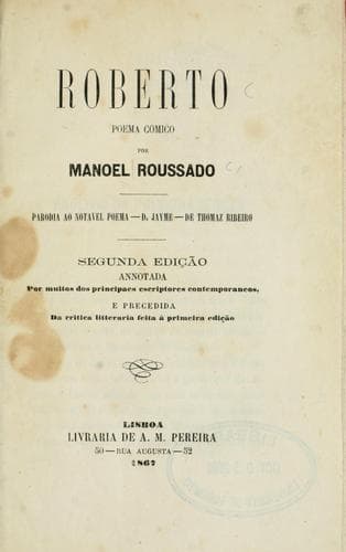 Roberto: poema comico