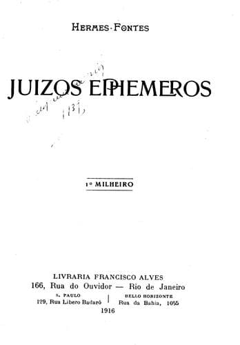 Juizos ephemeros