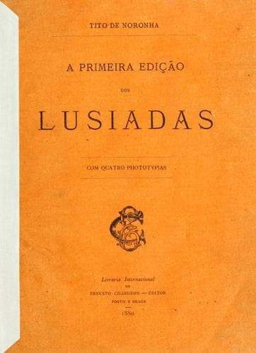 primeira edicão dos Lusiadas.