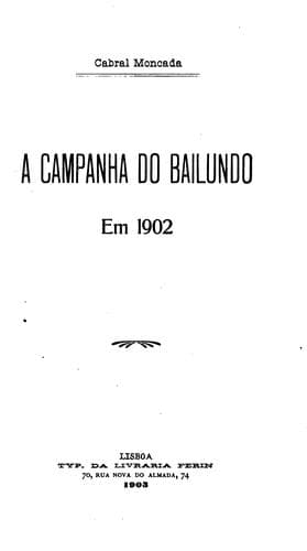 Campanha do Bailundo em 1902