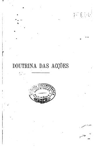 Doutrina das acções
