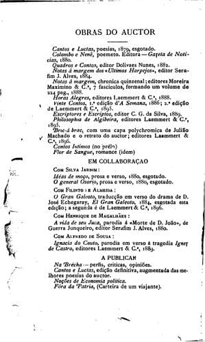 A litteratura brasileira, 1870-1895: Noticia critica dos principaes escriptores, documentada com ...