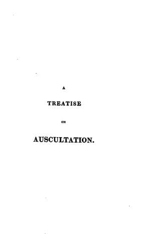 A treatise on auscultation