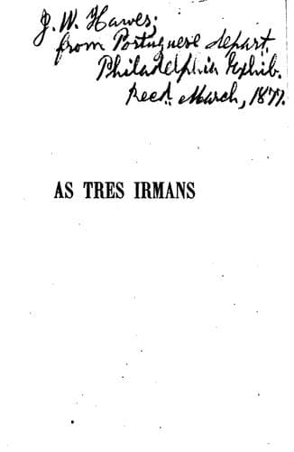 As tres irmans: romance