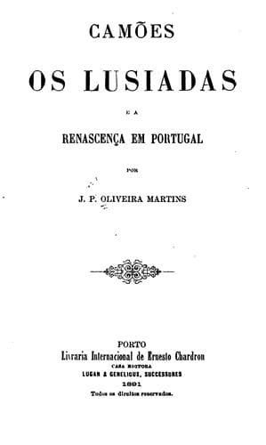Camões Os Lusiadas e a renascença em Portugal