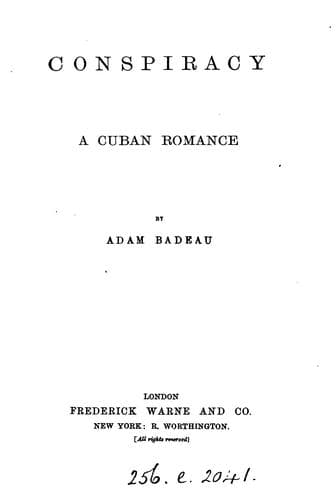 Conspiracy, a romance
