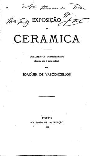Exposição de Ceramica: Documentos coordenados (com una serie de marcas ...