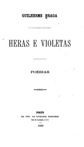 Heras e violetas: poesias