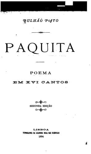 Paquita: poema em XVI cantos