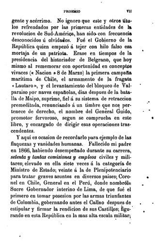 Papeles del brigadier general Guido, 1817-1820: coordinados y anotados algunos; vindicación ...