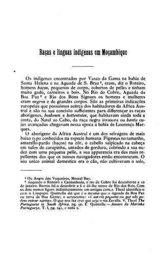Rac̦as e linguas indigenas em Moc̦ambique: memoria apresentada ao Congresso colonial nacinal