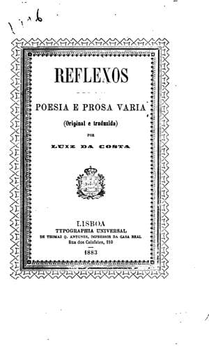 Reflexos: poesia e prosa varia, original e traduzida