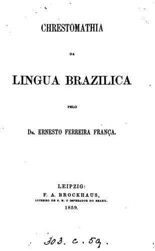 Chrestomathia da lingua brazilica