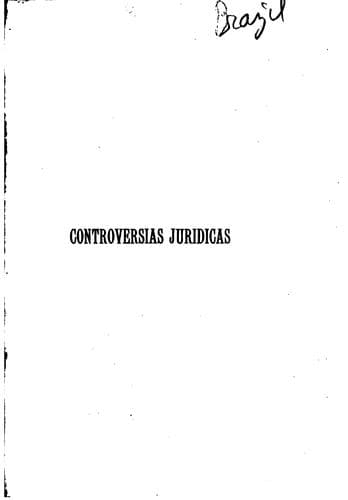 Controversias juridicas