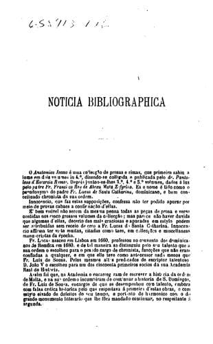 Anatomico jocoso: excerptos da obra assim intitulada, com una noticia bibliographica da obra