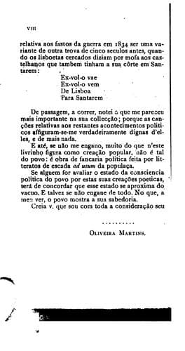 Cancioneiro popular político: trovas recolhidas da tradição oral portugueza. Collecção precedida ...