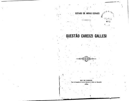 Questao Carenzi Gallesi