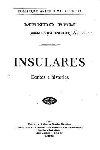 Insulares: contos e historias