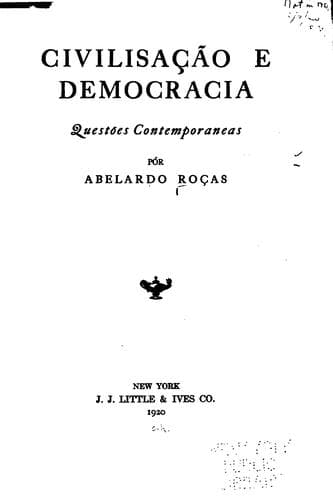 Civilisação e democracia: questões contemporaneas