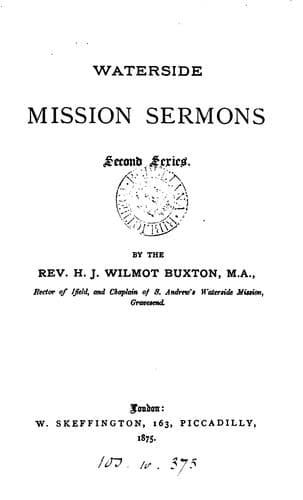Waterside mission sermons. Ser. 1, 3rd ed.; ser. 2