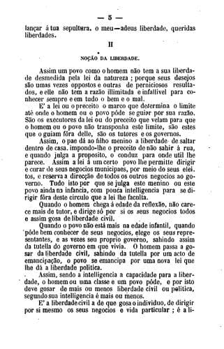 A libertade no Brasil, seu nascimento, vida, morte e sepultura