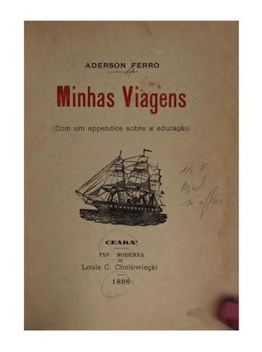 Minhas viagens: Adersón Ferro