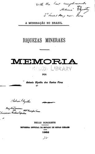 A mineração no Brasil: Riquezas mineraes