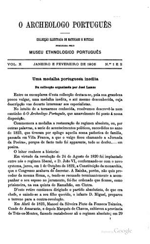 O Arqueólogo português