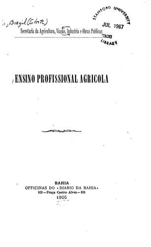 Ensino profissional agrícola