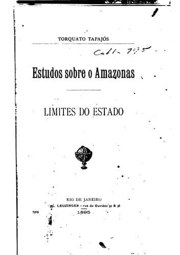 Estudos sobre o Amazonas: limites do estado