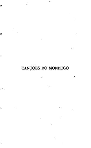 Poesias: Canções do Mondego, Rimas escolhidas